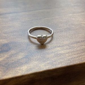Coach 925 heart ring size 6